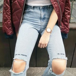 TOPSHOP Love me forever or Never